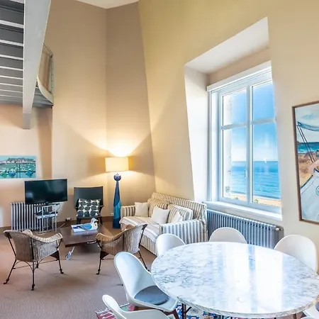 Sun Keyweek Duplex Breathtaking View Of The Ocean And Palace Gardens Μπιαρίτζ