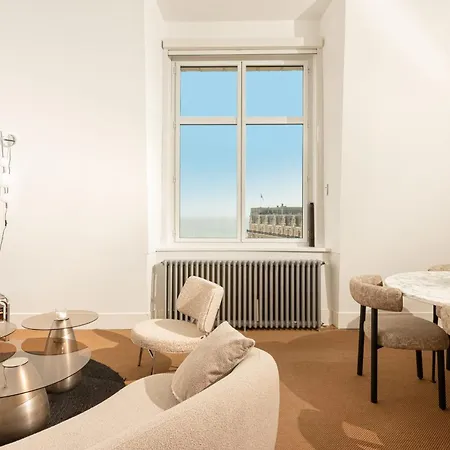 Sun Keyweek Duplex Breathtaking View Of The Ocean And Palace Gardens Appartement Biarritz